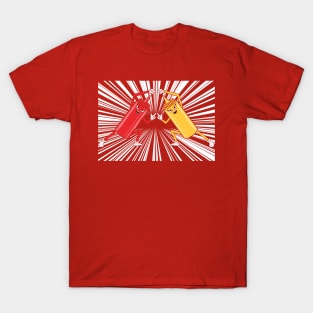 Ketchup and Mustard Fused T-Shirt